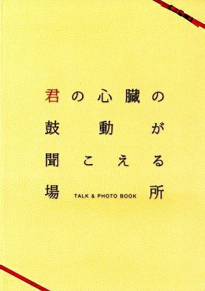 君の心臓の鼓動が聞こえる場所　Talk ＆ Photo Book＜中古品＞